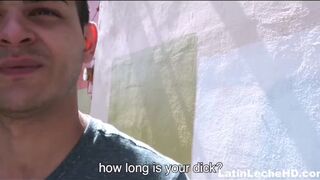 Latin; Straight Latino Jock Paid Cash To Fuck Gay POV