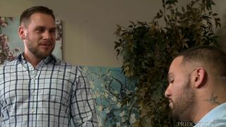 Hot Hairy Euro Daddy Connects With Hunk Latino