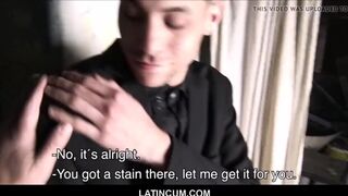 Amateur Straight Latino Boy Gay For Pay With Stranger POV