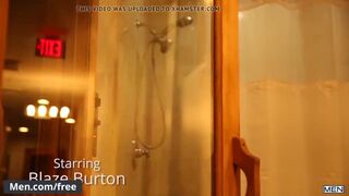 Blaze Burton Gets His Asshole Fucked Raw By Hunk Latino