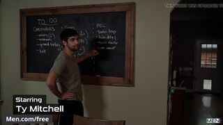 Tattooed Brian Michaels Drills Ty Mitchell Real Hard - Men