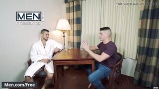 Gay sex with two handsome guys Dante Colle Jake Porter - Men