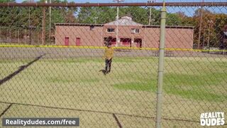 Chris Star shove his huge cock in Jackson Cooper tight ass