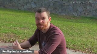 Paul Wagner offers ginger Nathan Daniels some cash for sex