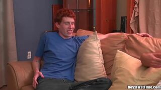Hot Dudes - Skinny lil Ginger twink, gets ass fucked