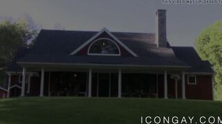 Bald hunky stepdad ass fucked by young jock stepson