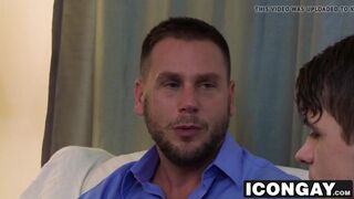 Young student has a private consulting with his professor