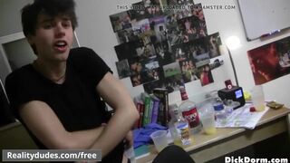 Group Of Horny Studs Fool Around With Each Others Cock