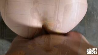 Axel Kane Bends Will Braun Over A Work Bench And Starts Pounding His Hot Ass - Hot DUDES