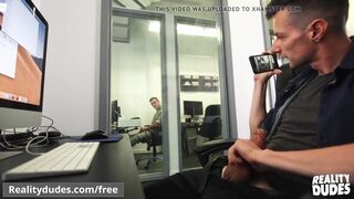 Two Horny Guys Sean Peek Eddie Rabbit Had Sex In The Office