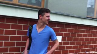 CZECH HUNTER 430 - Young Footballer Gets A Confident Boost With Some Cash Thrown At Him