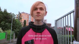 BigStr - He Invites A Blonde Twink Inside His Home To Make Him Feel More Comfortable With Him