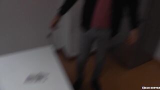 Hunter - Dude Realises There Is More Money To Be Made So He Skips Work To Suck Cock