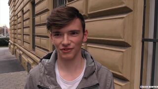 CZECH HUNTER 495 - Shy Twink Fucks Like A Pro