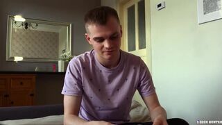 Hunter - He Walks Around The Street Until He Finds Someone He Can Slide His Dick Inside His Ass