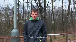 CZECH HUNTER 421 - Lucky Jock Gets Loads Of Money Thrown At Him For A Bareback Ride