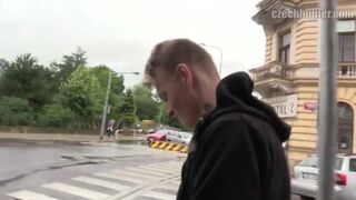 CZECH HUNTER 365 - Blonde Twink Picked Up From The Metro For A Quick Fuck