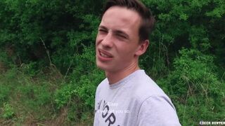 CZECH HUNTER 466 - Two Cocks Are Better Than One For This Lucky Blonde Twink