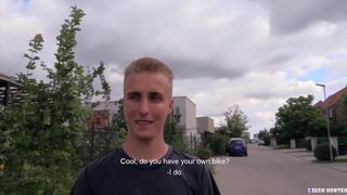 CZECH HUNTER 476 - Blonde Euro Jock Gets Some Good Money For Raw Sex