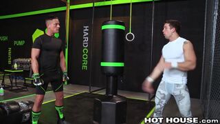 Hot Sebastian Kross Fucks Hard at Gym