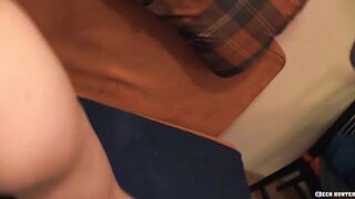 Courier Delivery Turns Into A Steaming Hot Threesome And An Even Hotter Cumshot - CZECH HUNTER