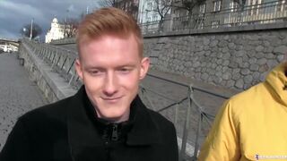 CZECH HUNTER 518 - Amateur Gay for Pay Pickup Ends In Raw Bareback