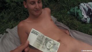 He Finds A Cute Dude Fully Naked Sunbathing & Asks If He Is Willing To Do Dirty Thing With Him - BigStr