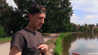 Twink Patrick Is Hesitant To Get That Big Dick In His Ass