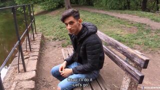 His girlfriend cucked him so cute amateur boy tries dick - Czech Hunter