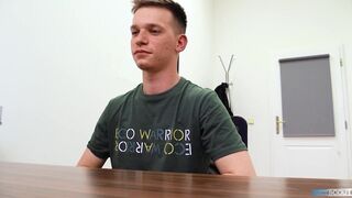 Lukas Gets A Naughty Offer To Swallow A Huge Cock Let His Virgin Ass Getting Fucked - BigStr