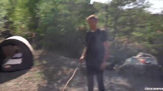 Straight Twink Doesn't Hesitate To Slide Some Cock In His