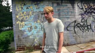 CZECH HUNTER 461 - Blonde Emo Twink Is Just Loving That Cock In His Ass