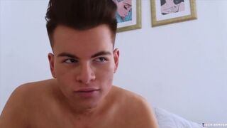 CZECH HUNTER 502 - Super Nerdy Twink Gets His Tight Asshole Opened Up