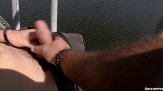 CZECH HUNTER 553 - Tall Twink Doesn't Hesitate To Parade His Huge Dong Around When He Gets Offered M