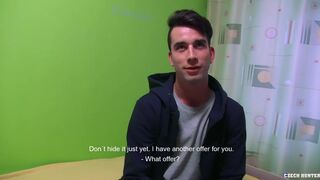 CZECH HUNTER 410 - Some Questions For Cash & Then Sex For Cash