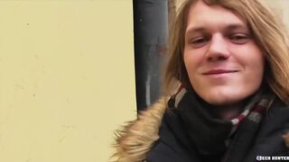 CZECH HUNTER 520 - Amateur Gay For Pay Barebacks Big Euro Dick