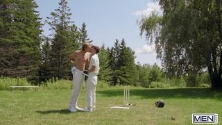 MEN - Sam Ledger Bends Over As Leo Louis Tongue Fucks His Asshole Then Bangs Him In Doggy