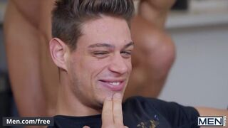 Men - Michael Del Ray Eats Straight Guy's Nate Grimes Hole Before Fucking Him Doggystyle