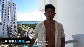 Seductive Photographer Gets Off At The Sight Of A Young Latino's' Big Hard Cock - Latin Twink