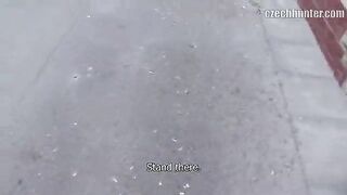 River trip and public fuck