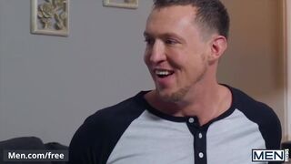 Mencom - Dude bareback cheats on his wife with hunk - Pierce Paris, Colton