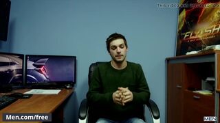 Johnny Rapid Sneaks Into The Shower With Axel Kane And Takes