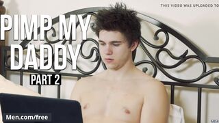 Hunks Jeremy Dean having a rough anal sex on bed - Men