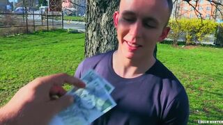 CZECH HUNTER 423 - Hunk From The Bus Stop Gives A Fat Cock A Go