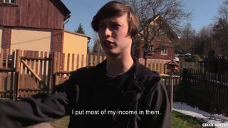 Athletic Straight Guy Gets Fucked In The Ass For The First Time In Order To Make Some Money That He Needs - BigStr