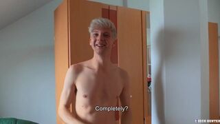 BigStr - He Walks Around The Campus When He Gets Attracted To A Blonde Twink On His Way Home