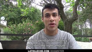 Trickster Pays A Tattooed Punk To Ride A Muscular Boys Boner