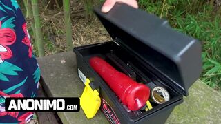 Mechanic Gets Double-Teamed