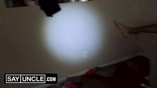 Fresh off getting fucked, delivery boy Kyle has still room for more - Preview