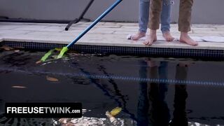 Twink Gets His Hole Creamed for Doing Chores